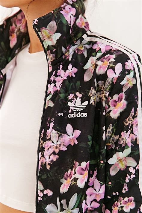 adidas trui dames bloemen